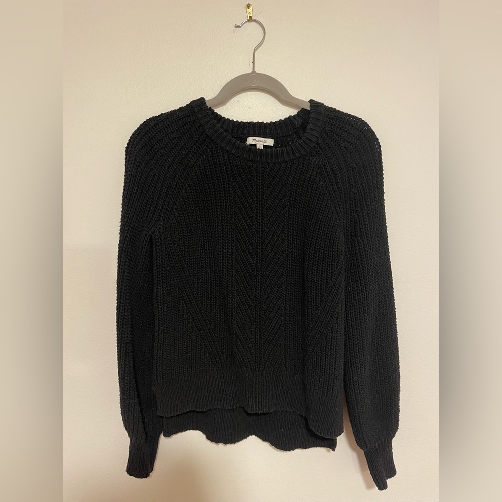 Madewell Black Sweater Size S
